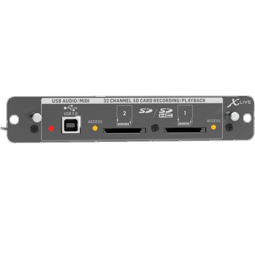 behringer x32 usb playback