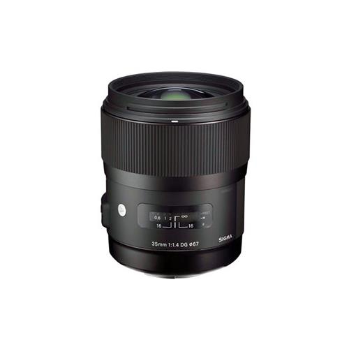 Objectif 35 mm f1,4 DG HSM Art de Sigma pour appareil photo de Nikon
