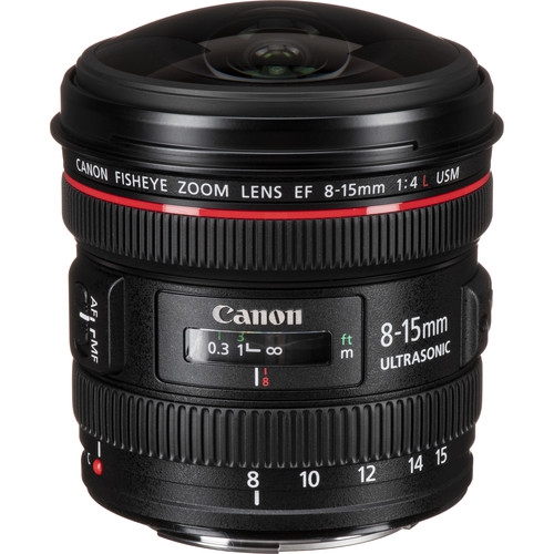 Canon 8-15mm f4L FISHEYE EF Lens
