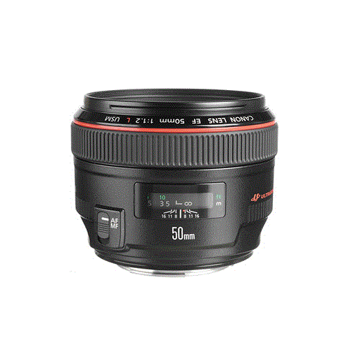 Canon 50mm f1.2L USM EF Lens