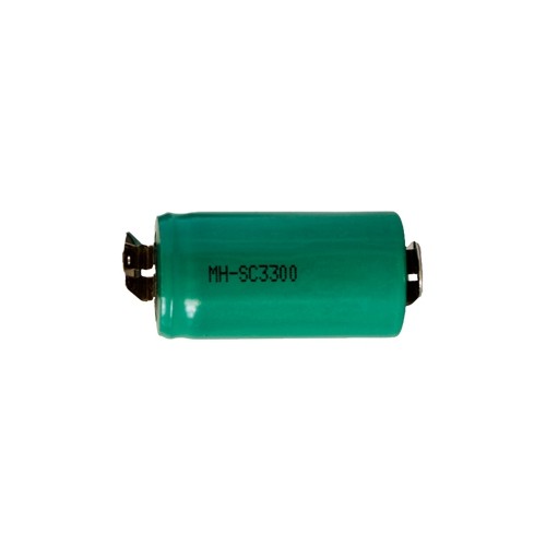 Sub C NiMH Battery with Tabs