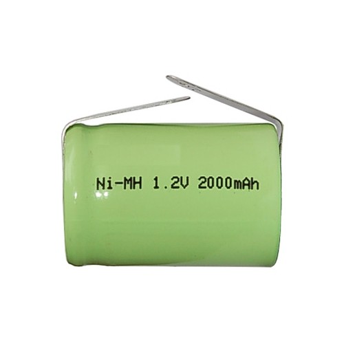 4/5 Sub C NiMH Battery with Tabs