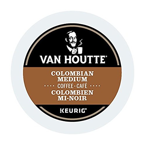 Van Houtte Colombian Medium Roast Coffee K-Cup, 96 Count