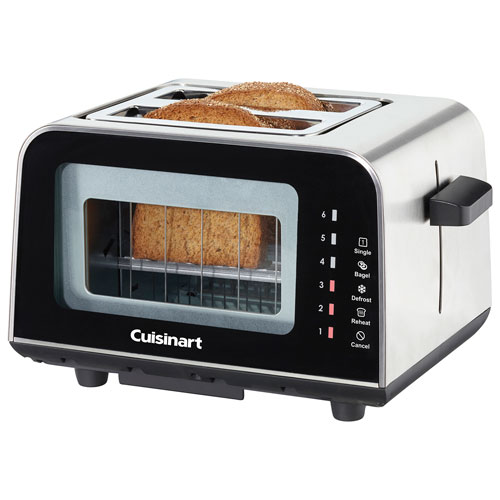 Cusinart ViewPro Glass Toaster - 2-Slice : Toasters - Best Buy Canada
