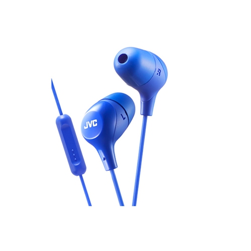 JVC Marshmallow In-Ear Headphone With Mic and Remote - HA-FX38M