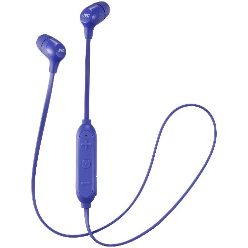 Jvc InEar/Ear Bud Bluetooth Headphone (HAFX29BTA) Blue Earbuds