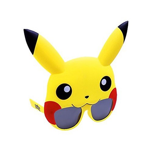 Pokemon Pikachu Sunstaches Sunglasses Officially Licensed Go Costume Glasses