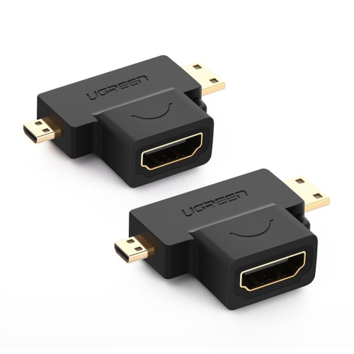 UGREEN Micro HDMI Mini HDMI Male to HDMI Female Adapter