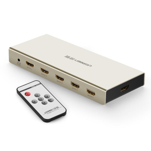 UGREEN HDMI 51 Switch Support HDMI 1.4V, 3D Resolution up to 4K2K 30HZ With 5V1A Power adapter