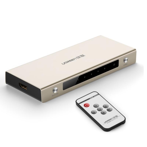 UGREEN HDMI 51 Switch Support HDMI 1.4V, 3D Resolution up to 4K2K 30HZ With 5V1A Power adapter