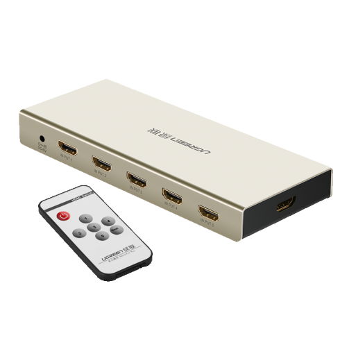 UGREEN HDMI 51 Switch Support HDMI 1.4V, 3D Resolution up to 4K2K 30HZ With 5V1A Power adapter