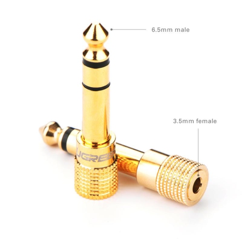 UGREEN 6.5mm Male to 3.5mm Female Adapter