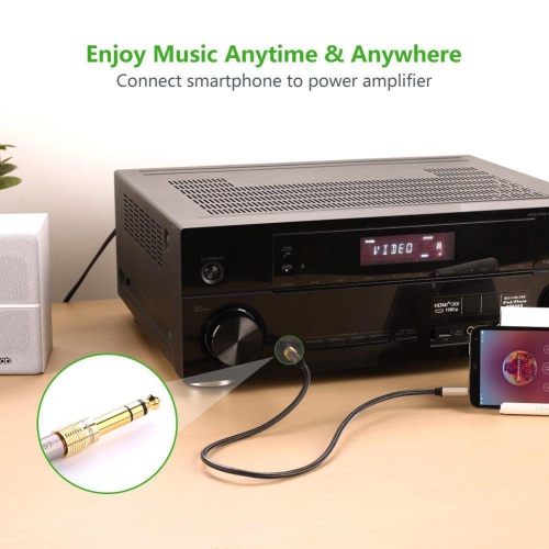 UGREEN 6.5mm Male to 3.5mm Female Adapter