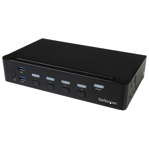 Commutateur KVM à 4 ports USB 3.0 HDMI de StarTech