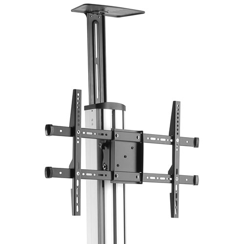 StarTech Standard TV Cart - Black/Silver