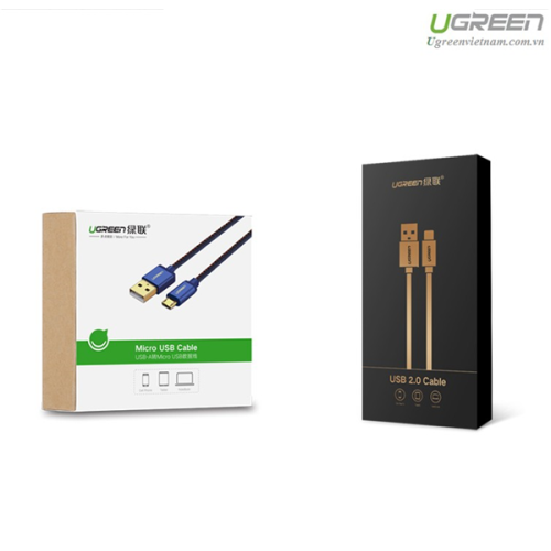 Ugreen Micro USB Cable Cowboy Braided Fast Charge data Cable