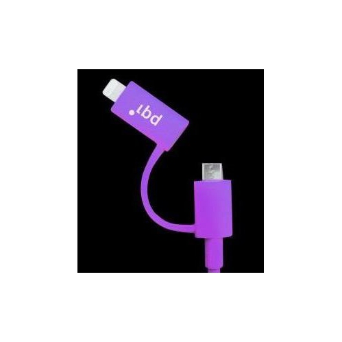 PQI i-Cable PURPLE charge Sync with Lightning connector 90 cm
