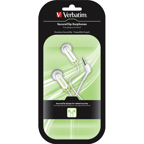 Verbatim In-Ear/Ear Bud Headphone - White