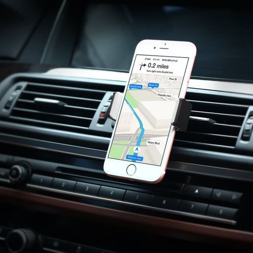 UGREEN Car Phone Mount Air Vent Cell Phone Stand Cradle 360 Degree Rotation Compatible for iPhone 11 Pro XS Max XR X 8 7 6S...