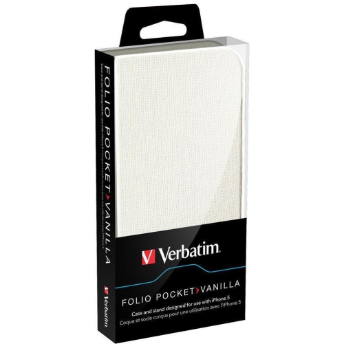Verbatim 98089 Folio Pocket Case for iPhone 5/5S