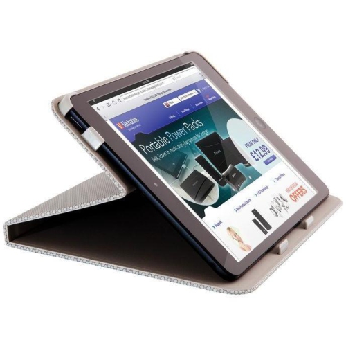 Verbatim Folio Hex Case for iPad Mini , Pebble Grey 98101