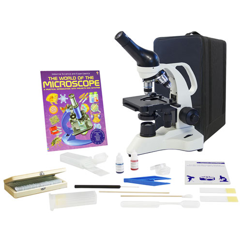 Walter Products Monocular Compund Microscope with LED Illumination