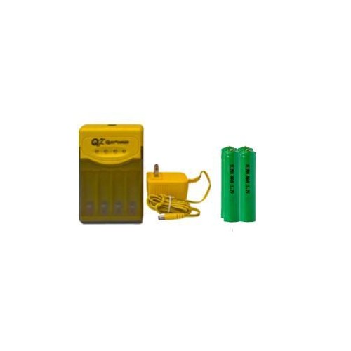Chargeur intelligent Quest Q2 + 4 piles AA NiMH