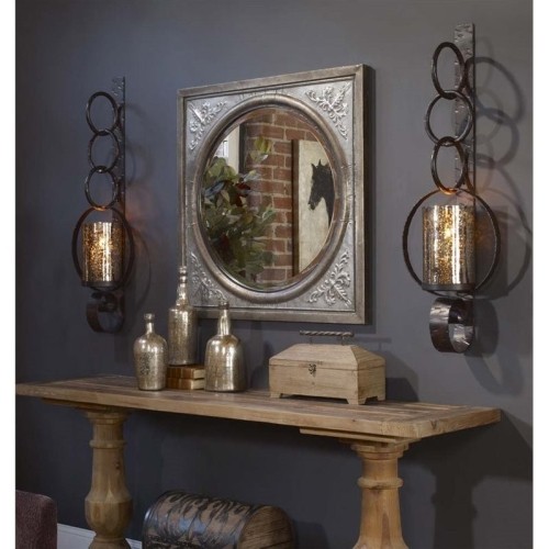 Uttermost Falconara Metal Wall Sconce