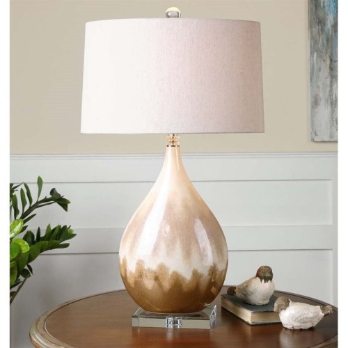 UTTERMOST  Flavian Glazed Ceramic Lamp