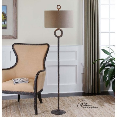 Uttermost Ferro Cast Iron Floor Lamp