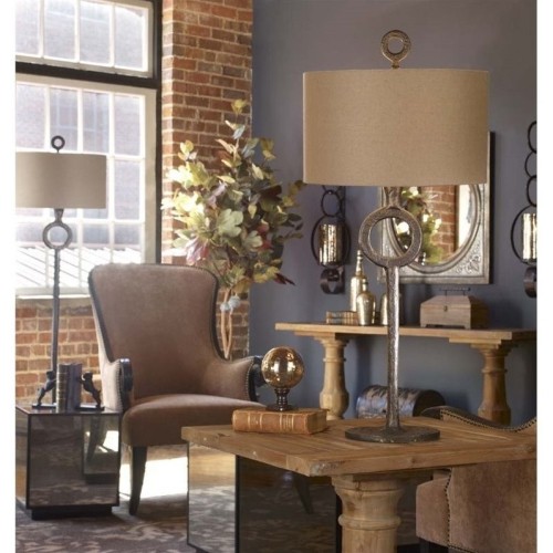 Uttermost Ferro Cast Iron Table Lamp