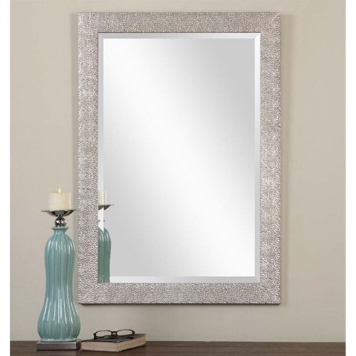 UTTERMOST  Porcius Antiqued Silver Mirror