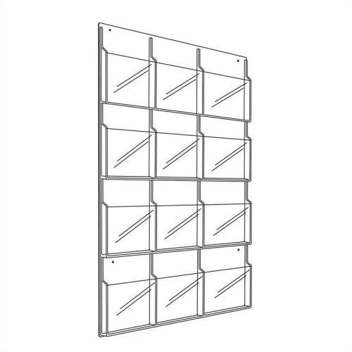 Safco Reveal 12 Magazine Display