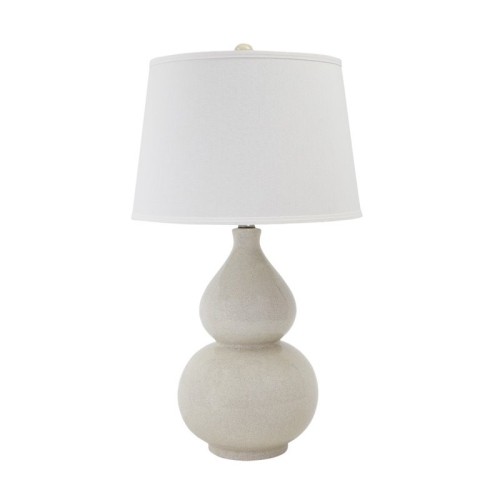 ASHLEY FURNITURE  Saffi Ceramic Table Lamp In Cream Love the crackle finish