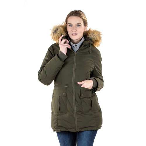 Parka de maternité en duvet Sara de Modern Eternity - Moyen - Kaki