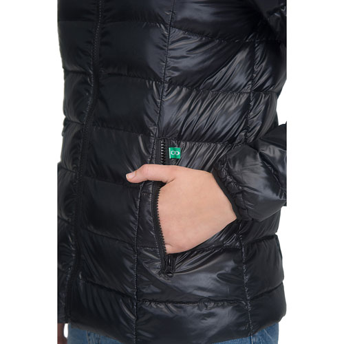 Manteau de maternité garni de duvet Lola de Modern Eternity - Petit - Bleu marine