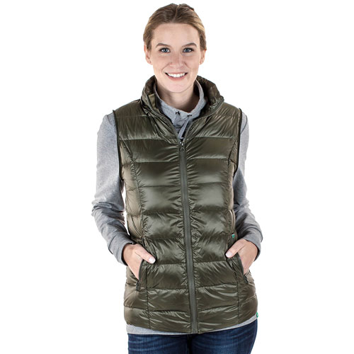 Modern Eternity Lola Down Filled Maternity Jacket - X-Large - Khaki