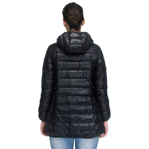 Modern Eternity Ashley Down Filled Maternity Jacket - Large - Black