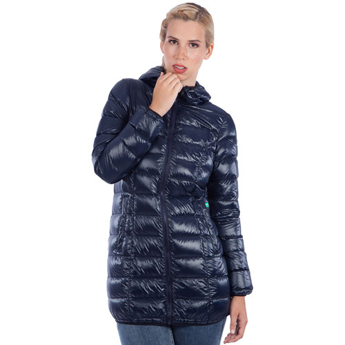 Manteau de maternité en duvet léger Ashley de Modern Eternity - Moyen - Bleu marine