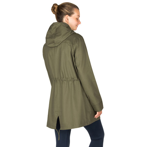 Modern Eternity Lara Maternity Jacket - Small - Khaki