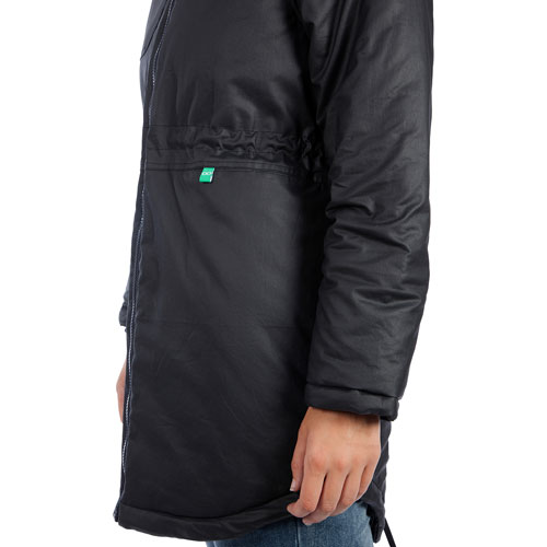 Modern Eternity Rachel Maternity Puffer Coat - Medium - Black