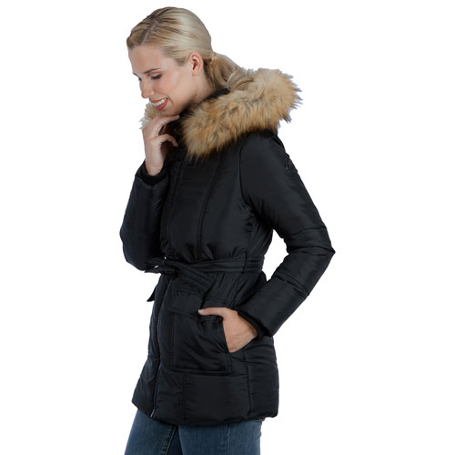 mama bpc bonprix collection, Jackets & Coats, Mama Bpc Bonprix Collection  Babywearable Quilted Black Winter Jacket Size 44 Xl