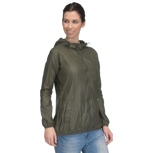 Modern Eternity Ciara Waterproof Maternity Windbreaker - X-Small - Khaki Green