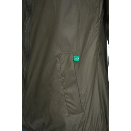 Modern Eternity Ciara Waterproof Maternity Windbreaker - X-Small - Khaki Green