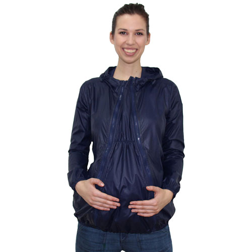 Coupe-vent de maternité imperméable Ciara de Modern Eternity - Très petit - Bleu marine