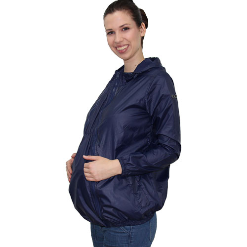 Coupe-vent de maternité imperméable Ciara de Modern Eternity - Très petit - Bleu marine