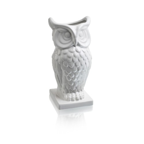 Homeart Owl Vase White Best Buy Canada