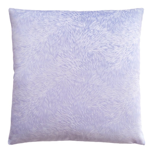 MONARCH  Pillow - 18"x 18" / Light Feathered Velvet / 1PC In Purple