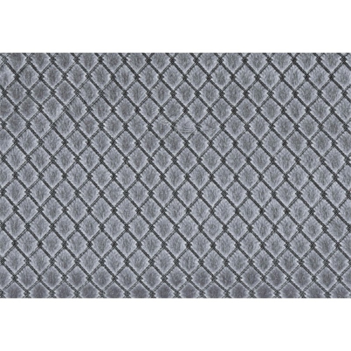 PILLOW - 18"X 18" / SILVER DIAMOND VELVET / 1PC