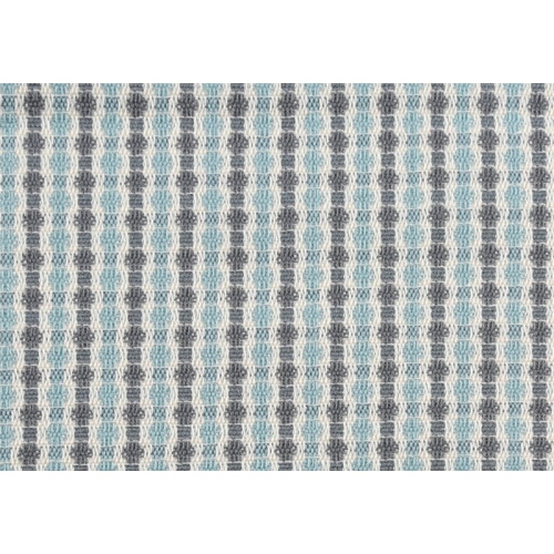 PILLOW - 18"X 18" / LIGHT BLUE / GREY ABSTRACT DOT / 1PC